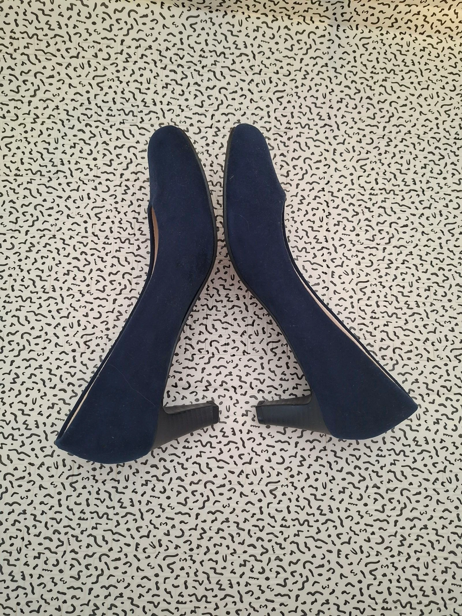 Navy blue pumps Ligne à Suivre size 39 – Elegant heels – photo 5